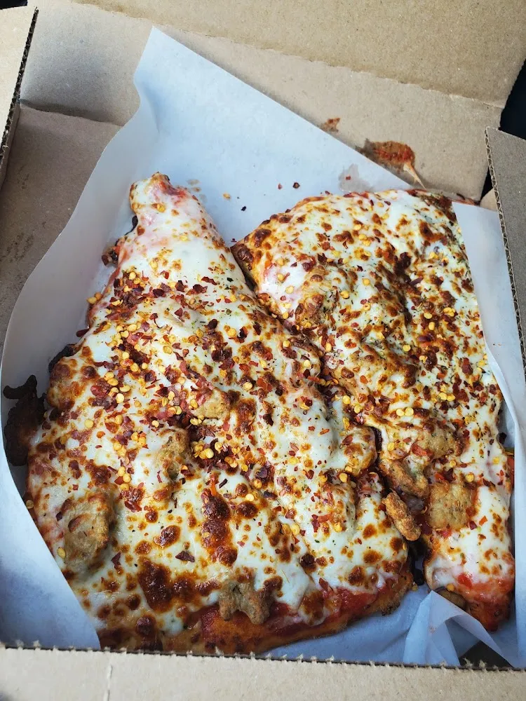 Special Two Slices of Pizza Sausage and a Pop